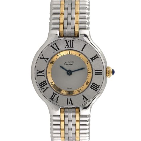 cartier watch quartz|cartier quartz watch ladies.